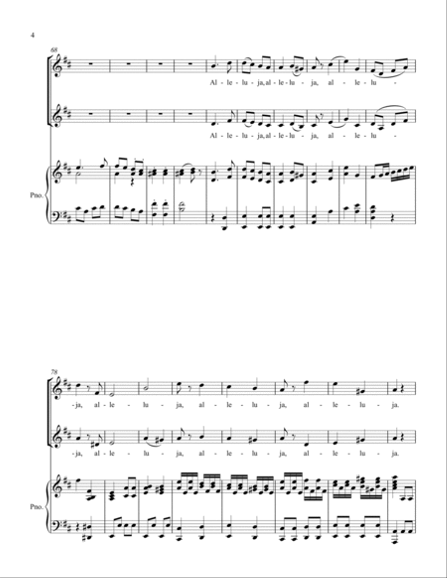 Alleluja SA scores gallery preview page 4