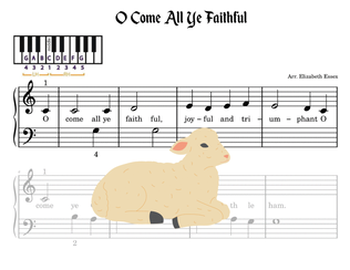 Book cover for O Come All Ye Faithful - Primer Level