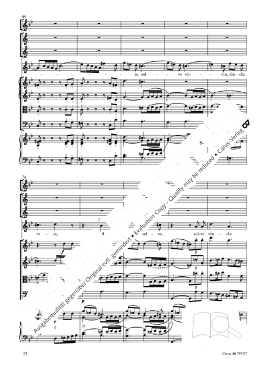Ave maris stella (Ave maris stella (Ave, Stern der Meere)) Flute scores gallery preview page 33
