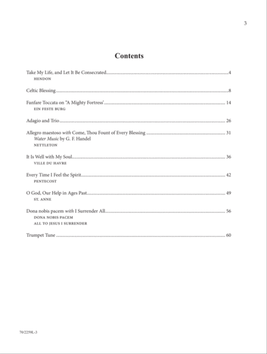 Exaltation Organ Solo scores gallery preview page 2