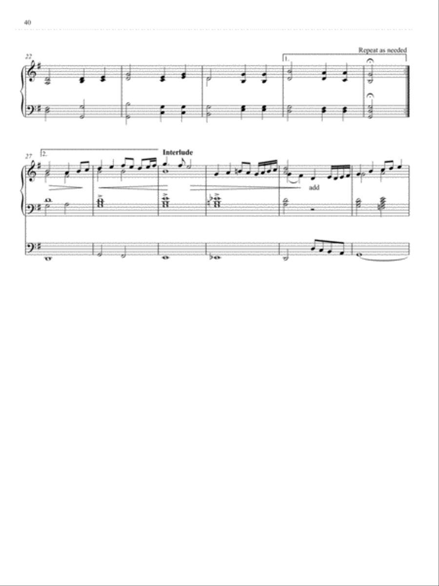 The Coral Ridge Festival Hymn Collection, Volume I Voice scores gallery preview page 4