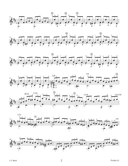 J.S. Bach complete Suite BWV 1012-6th. suite cello guitar arr.: P.J. Gómez & H. Navarro edition