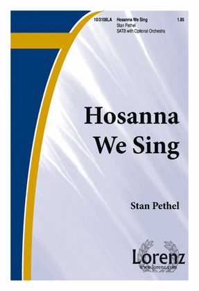 Book cover for Hosanna We Sing