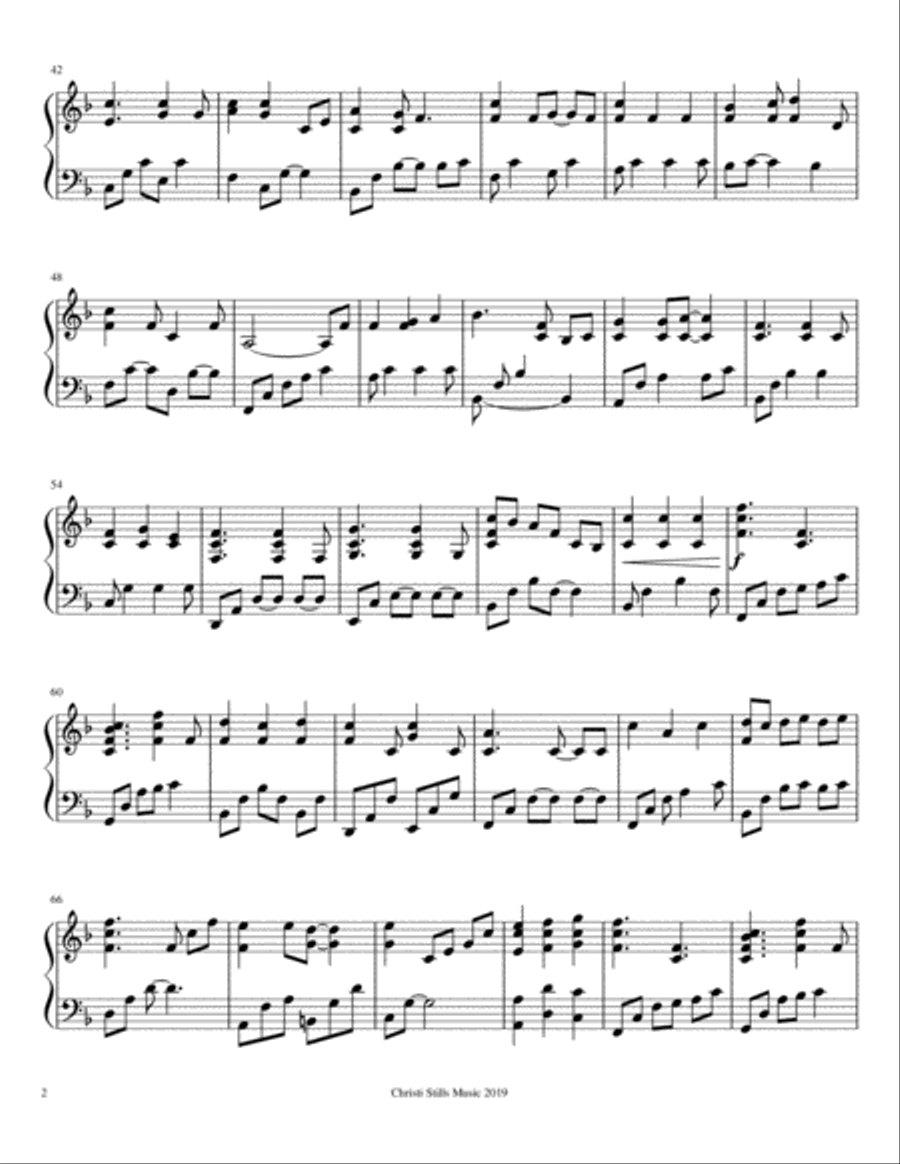 Blessed Assurance (Piano Solo) Piano Solo scores gallery preview page 2