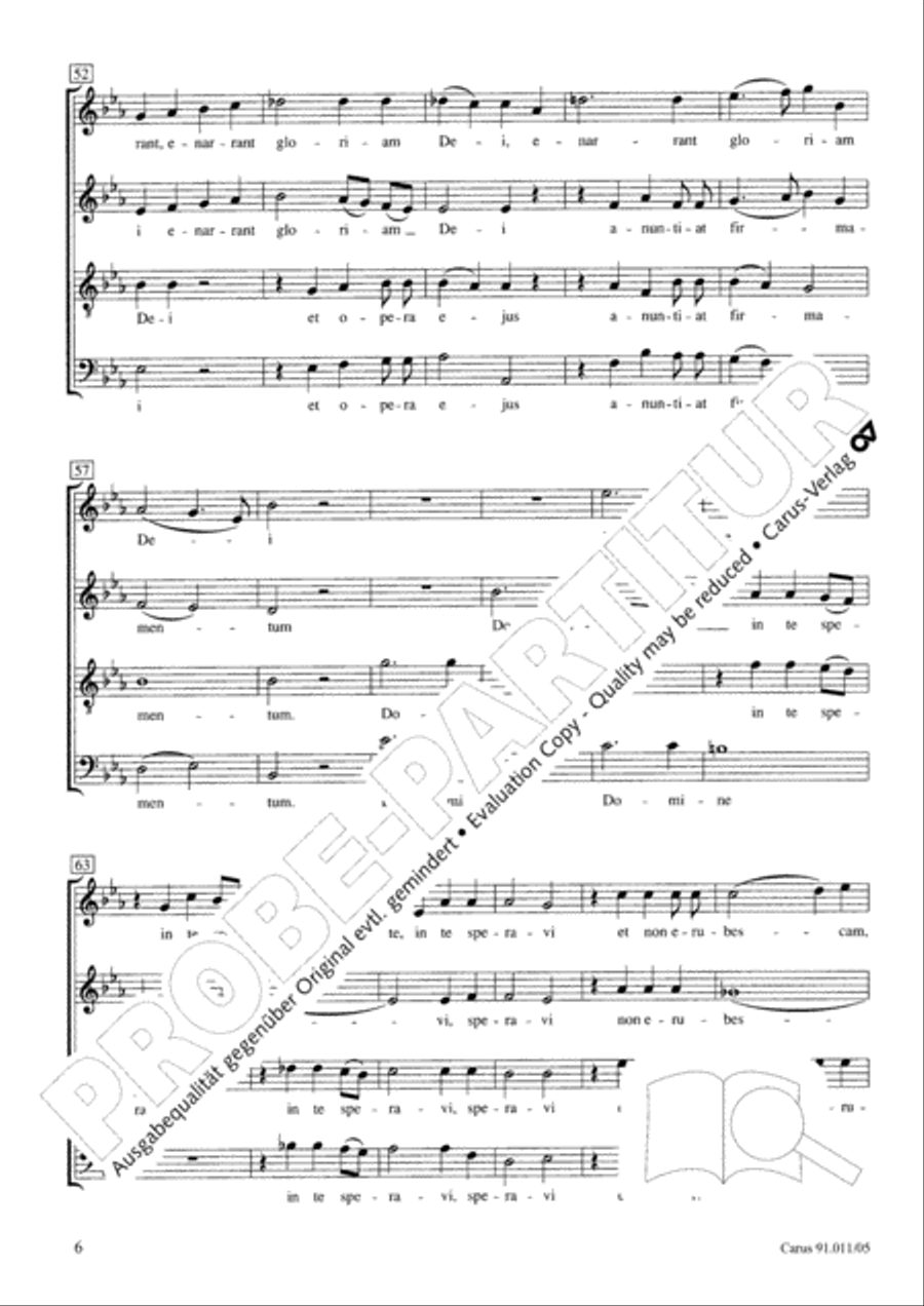 Two Motets (Zwei Motetten) Choir scores gallery preview page 7