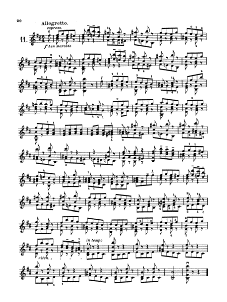 Dont: Etudes and Caprices, Op. 35 Part scores gallery preview page 1