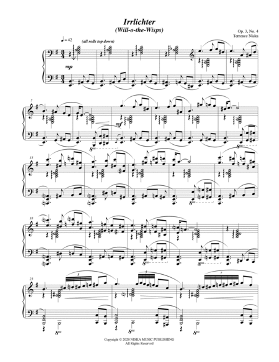 Naturszenen Op. 3, No.4 