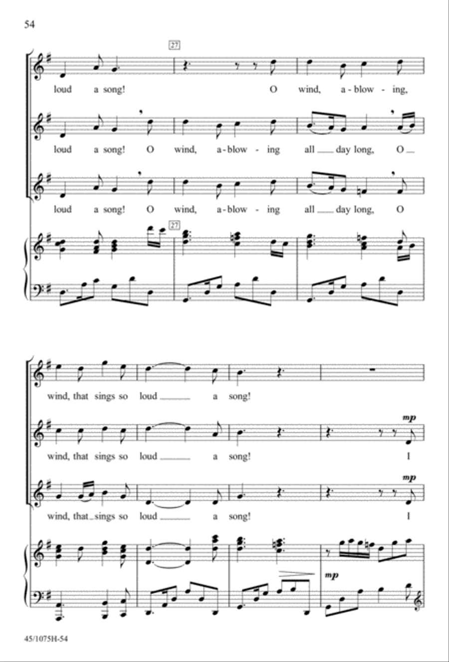 In Concert! for SSA SSA scores gallery preview page 56