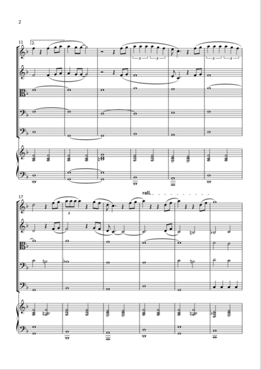 Part Of Your World (reprise) String Quintet scores gallery preview page 2