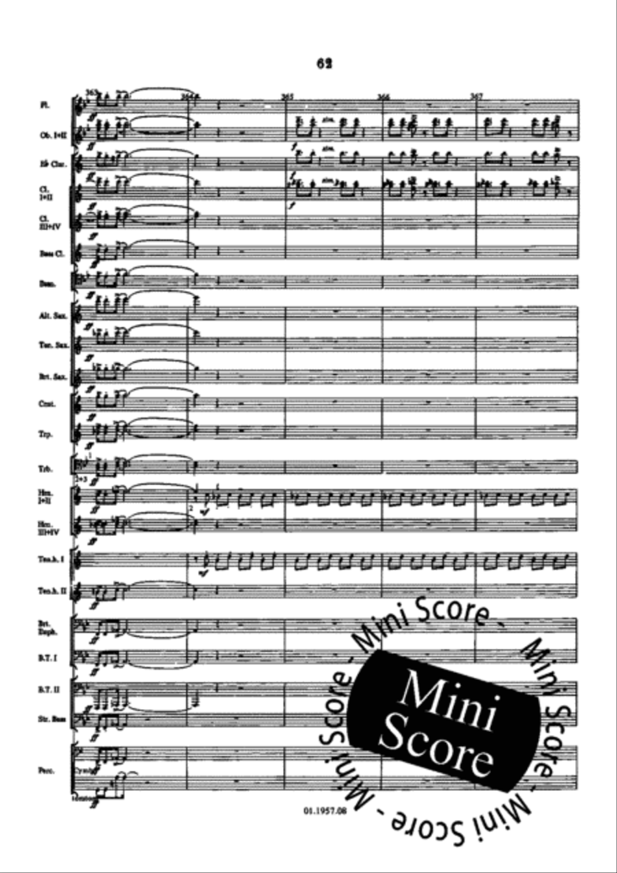 Symfonieen der Nederlanden Concert Band scores gallery preview page 66