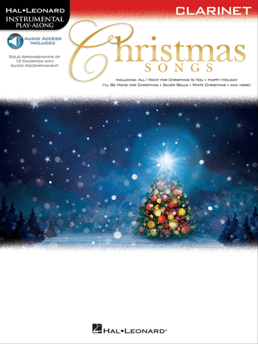 Christmas Songs for Clarinet Clarinet Solo scores gallery preview page 1