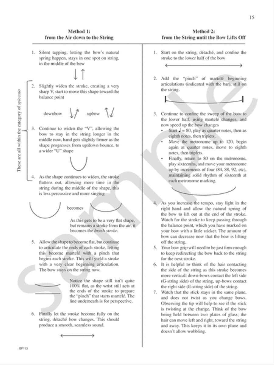 Mastering the Bow (Part 2: Spiccato) Double Bass scores gallery preview page 5
