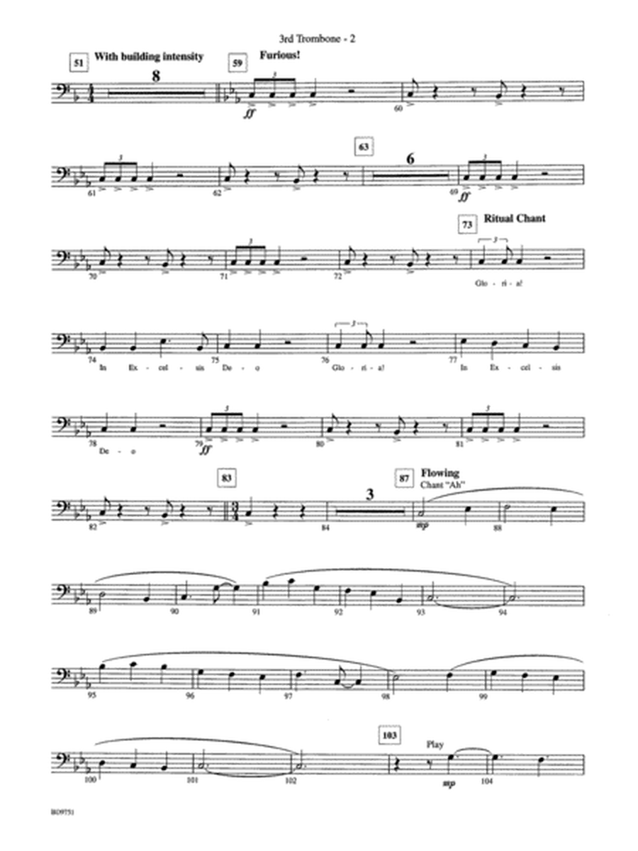 Purgatorio (from The Divine Comedy): 3rd Trombone