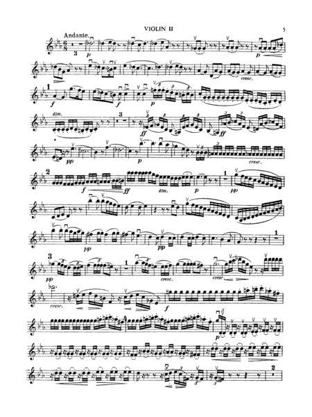 String Octet in E-Flat Major, Op. 20: 2nd Violin