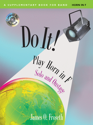 Book cover for Do It! Play Horn in F Solo and Onstage