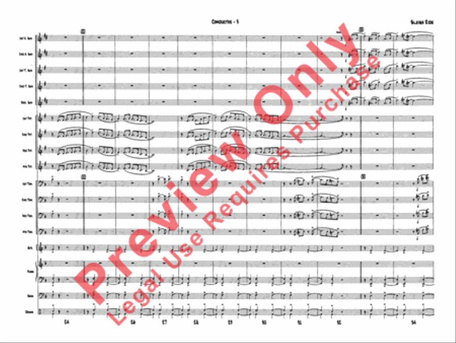 Sleigh Ride Jazz Ensemble scores gallery preview page 5