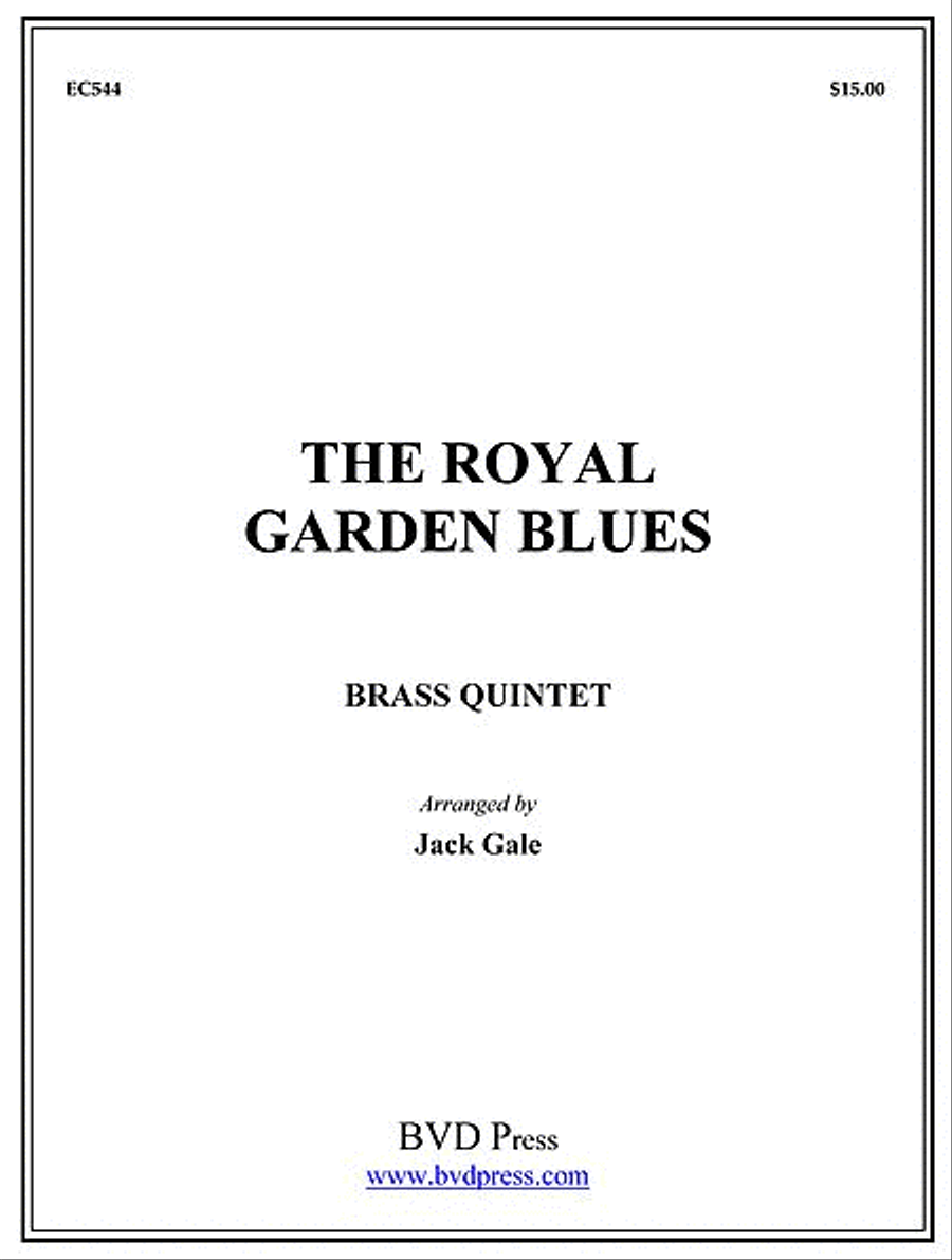 Royal Garden Blues Brass Quintet scores gallery preview page 1