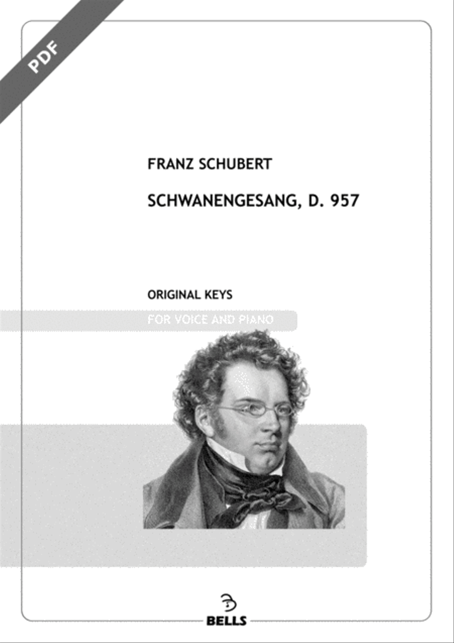 Schwanengesang, D. 957 Voice Solo scores gallery preview page 1