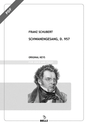 Book cover for Schwanengesang, D. 957