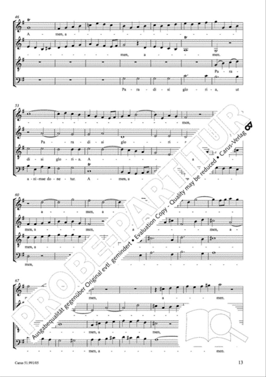 Stabat mater 4-Part scores gallery preview page 14