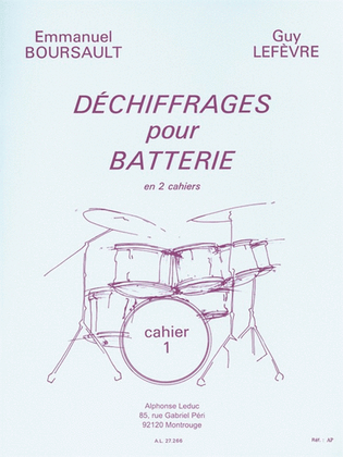 Book cover for Reading Rhythms For Drums - Vol. 1 (drums)