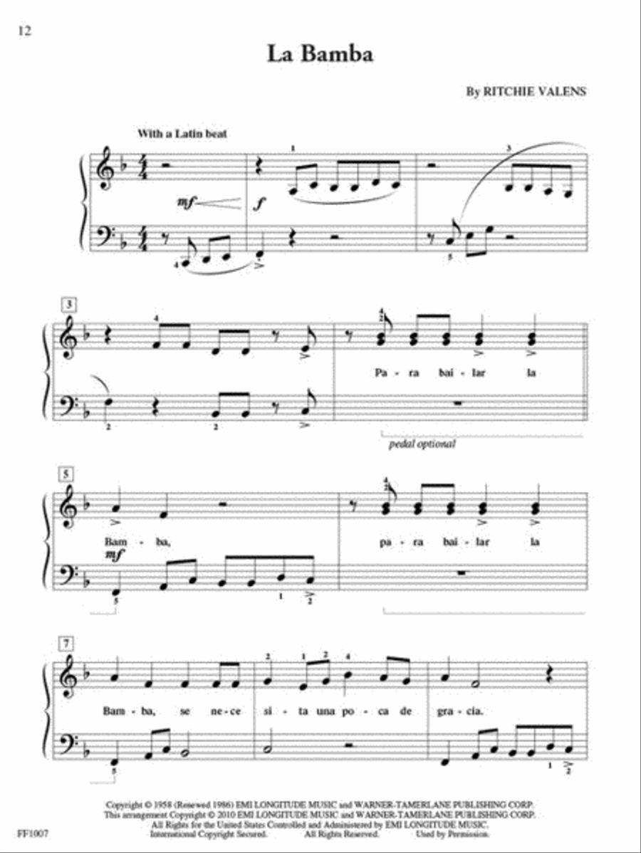 FunTime® Piano Popular Piano Method scores gallery preview page 4