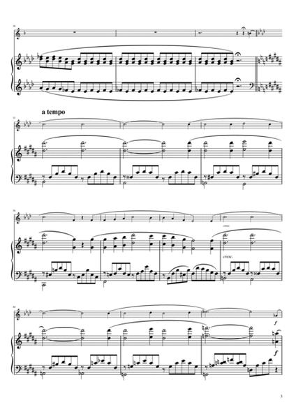 "Liebesträum No.3" (Asdur) Alto Sax & Piano image number null
