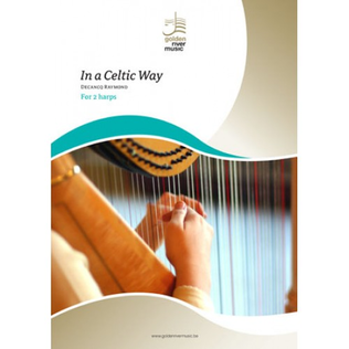 Book cover for In a celtic way for harp