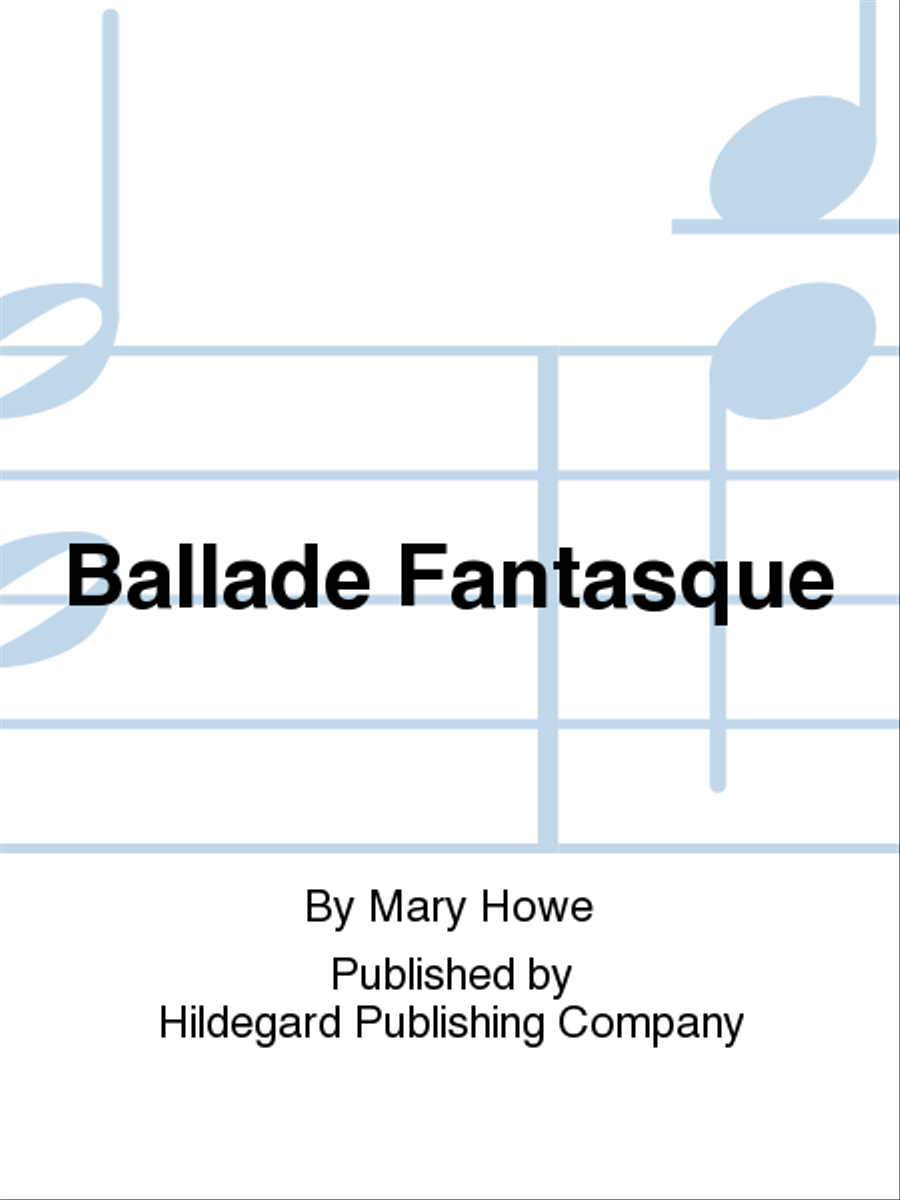 Ballade Fantasque Piano Accompaniment scores gallery preview page 1