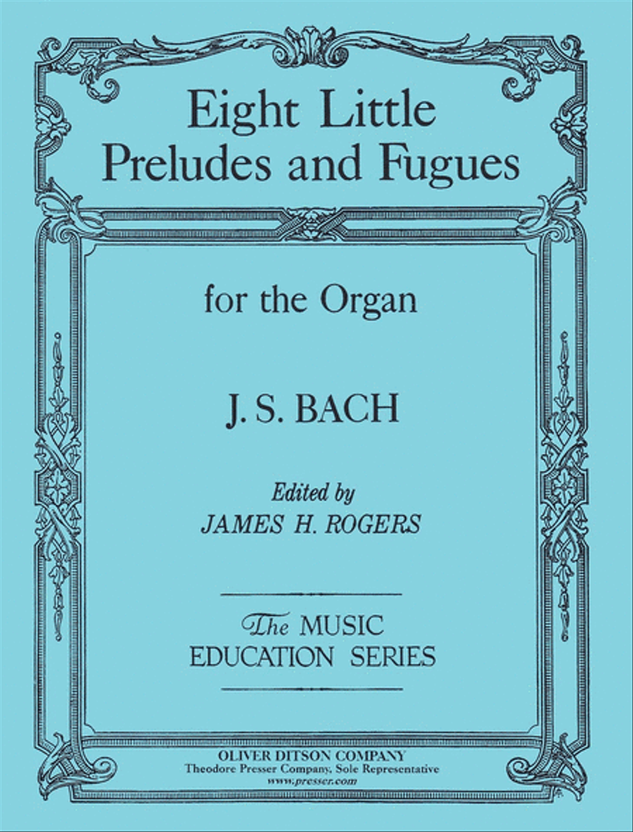 Eight Little Preludes And Fugues Chamber Music scores gallery preview page 1