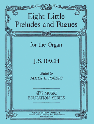 Book cover for Eight Little Preludes And Fugues