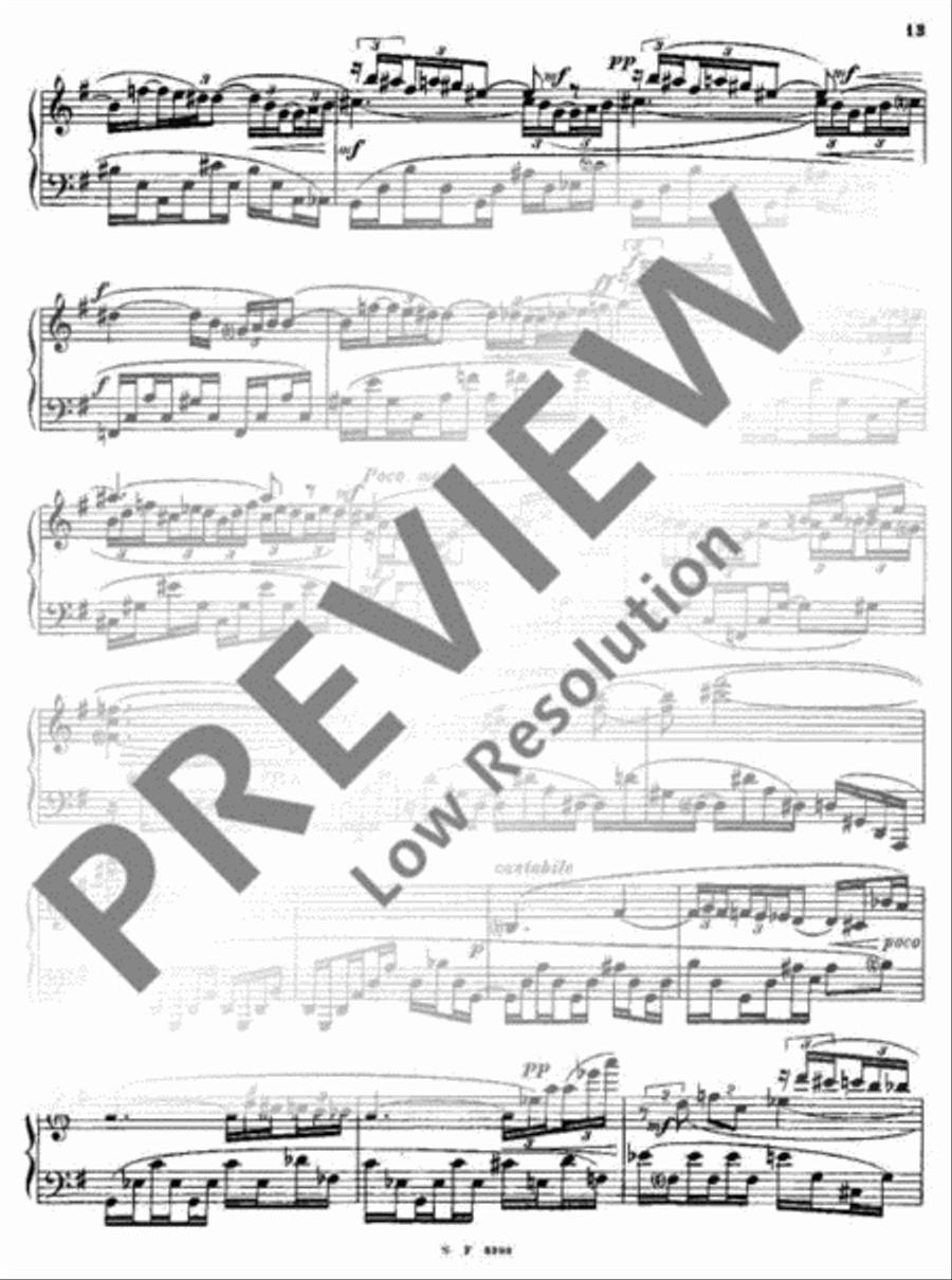 Grande Suite Piano Solo scores gallery preview page 14