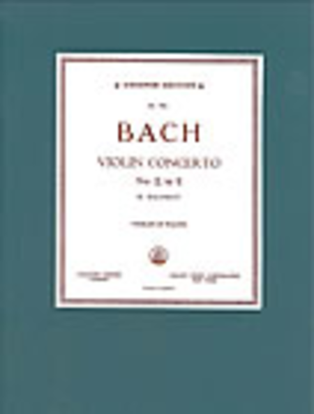 Concerto in E (BWV 1042)