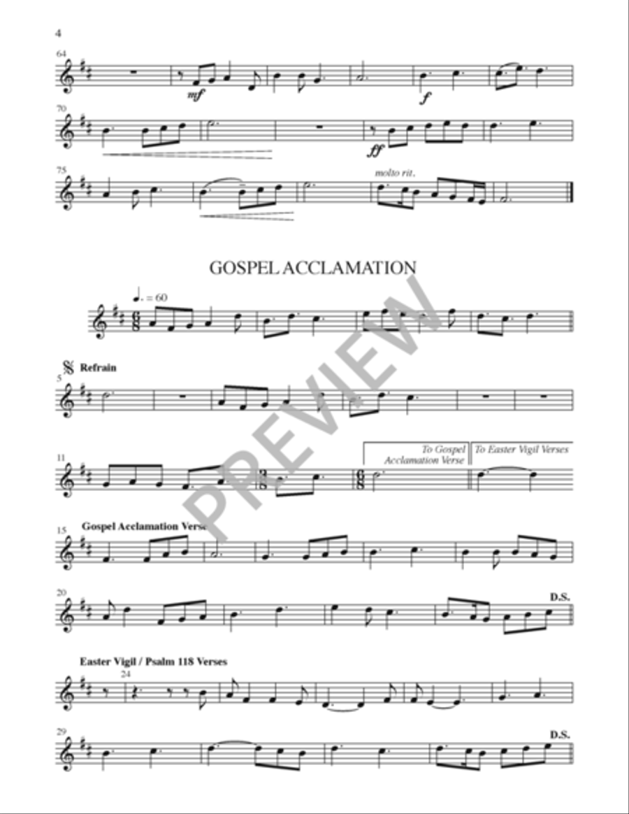 Ruah - Instrument edition Trumpet scores gallery preview page 13