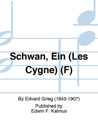 Book cover for Schwan, Ein (Les Cygne) (F)