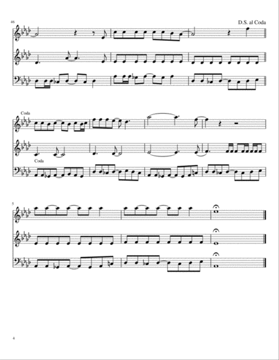All I Want Is You String Trio scores gallery preview page 4