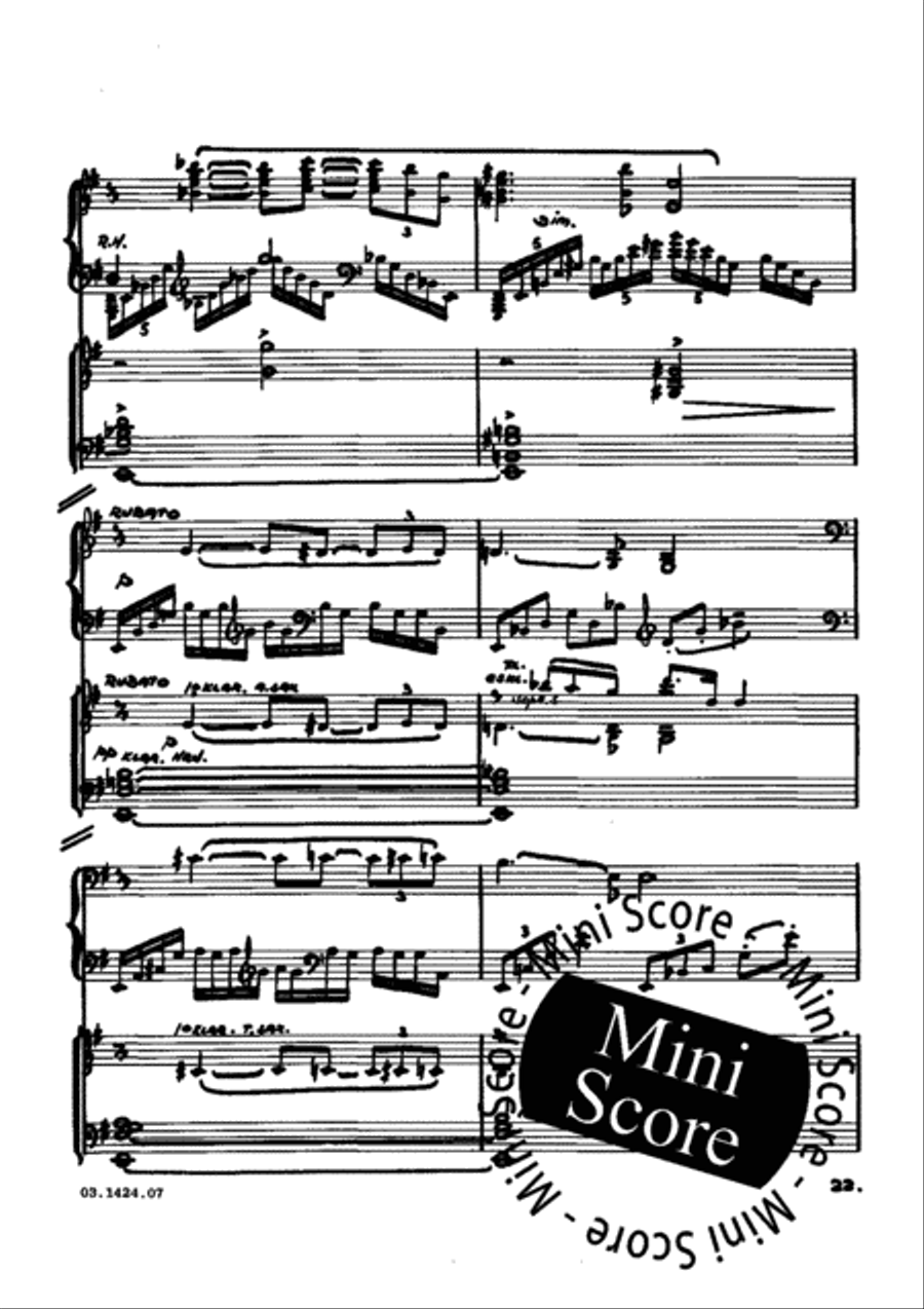 Warsaw Concerto Warsaw Concerto Concert Band scores gallery preview page 26