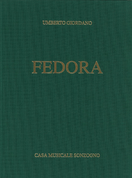 Fedora, Opera Completa (Rilegata)