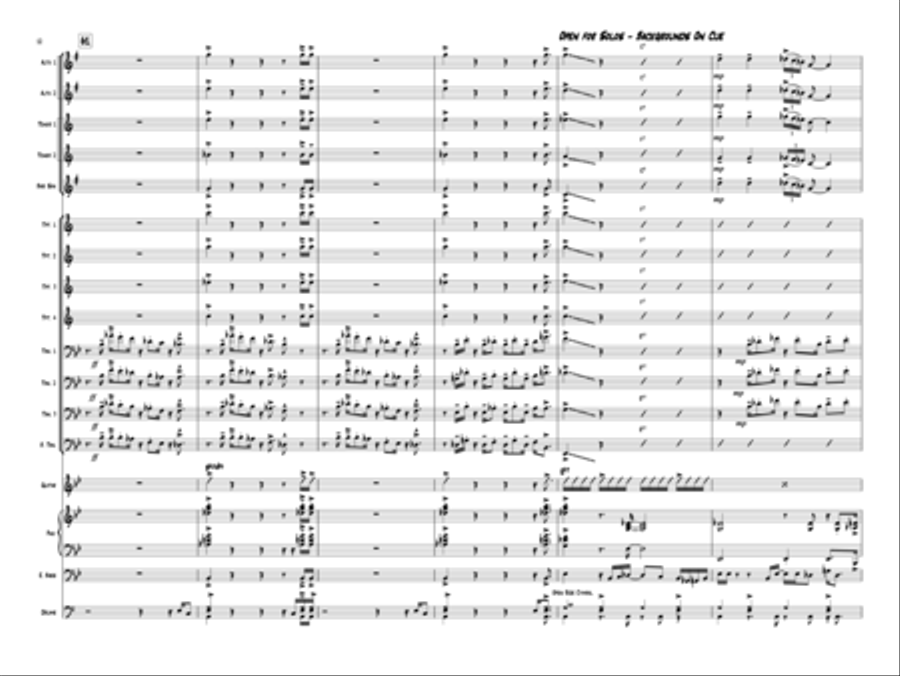 Bone Collection Jazz Ensemble scores gallery preview page 12