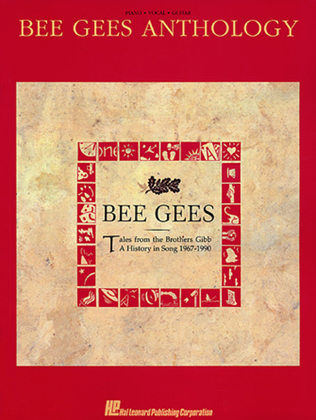 Book cover for Bee Gees Anthology