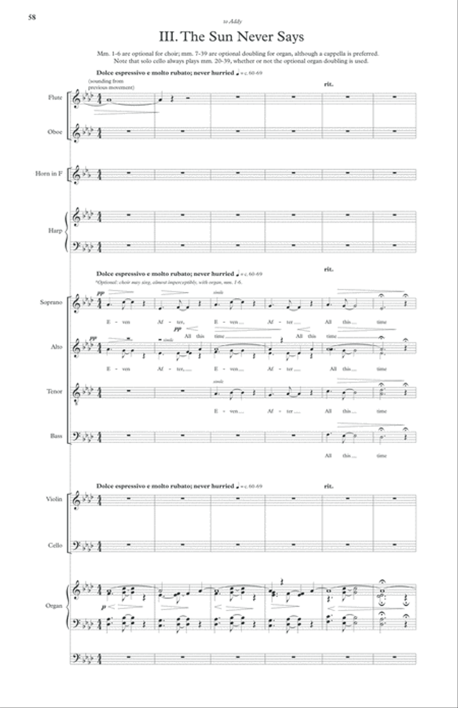 LUX Full Score (Chamber Ensemble Version) Score scores gallery preview page 10