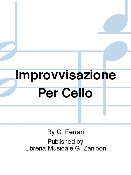 Improvvisazione Per Cello