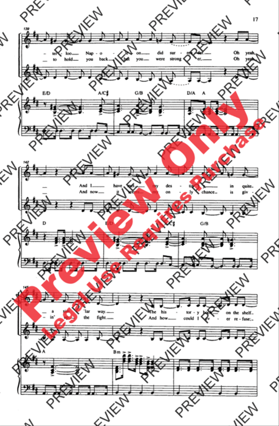 ABBA Forever! ABBA Forever! Women's Choir scores gallery preview page 17