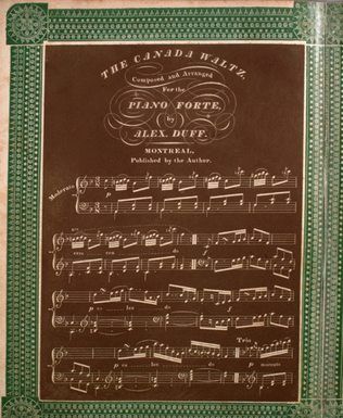 Book cover for The Canada Waltz