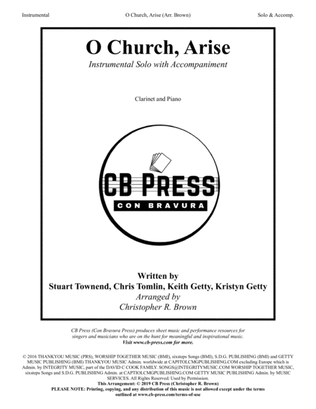 Book cover for O Church, Arise (arise, Shine)
