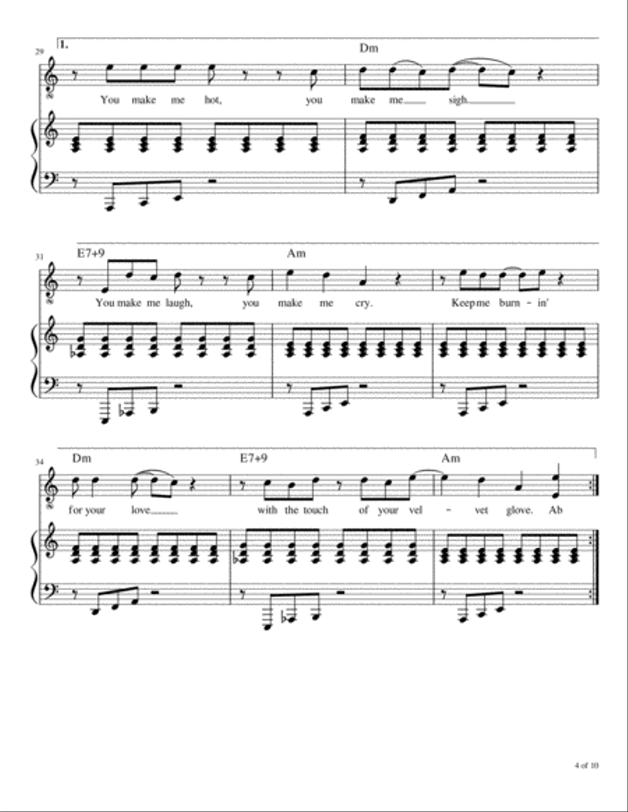 Abracadabra Voice scores gallery preview page 5