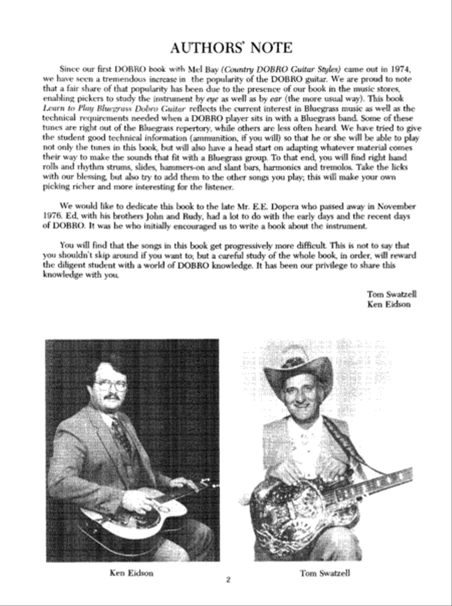 Learn to Play Bluegrass Dobro Guitar Acoustic Guitar scores gallery preview page 4