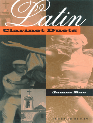 Book cover for Latin Clarinet Duets