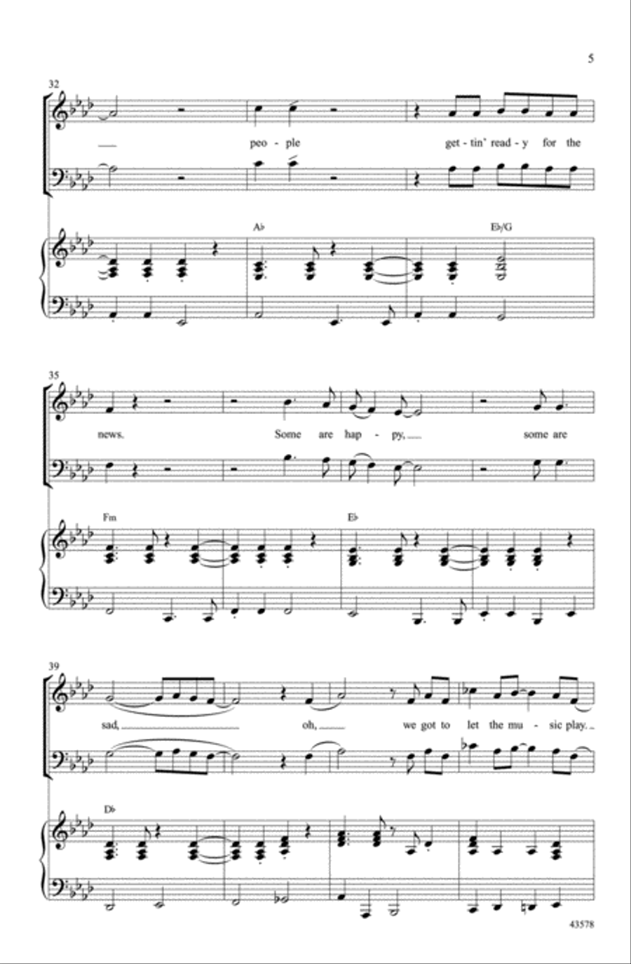 Listen to the Music Choir scores gallery preview page 4