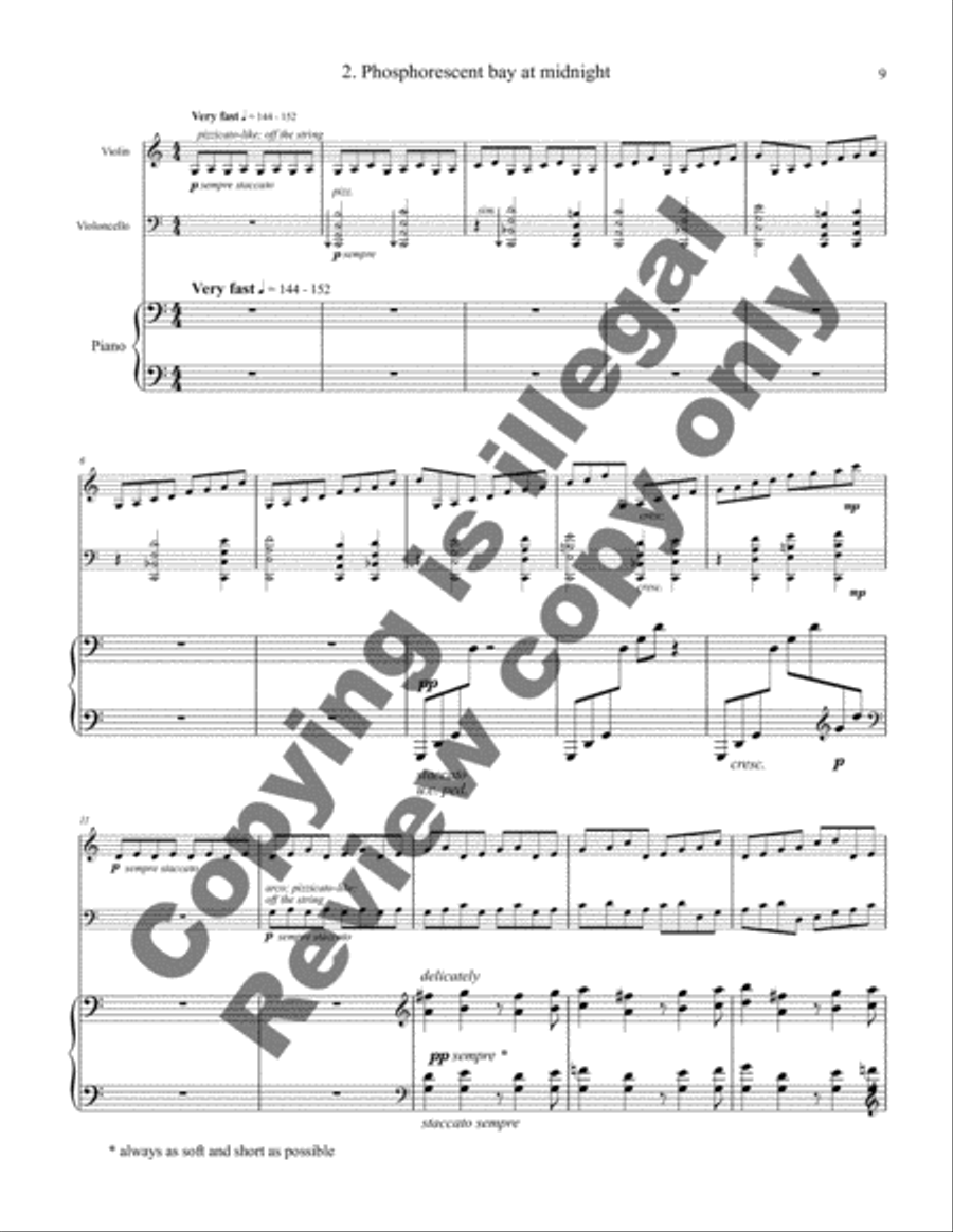 Pender Harbour Suite Pender Harbour Suite Piano Trio scores gallery preview page 17